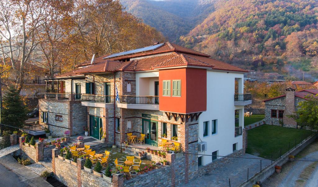 Evzin Hotel Káto Loutrákion المظهر الخارجي الصورة