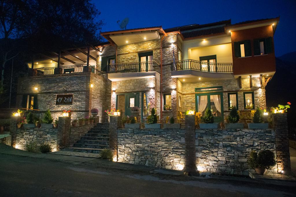 Evzin Hotel Káto Loutrákion المظهر الخارجي الصورة